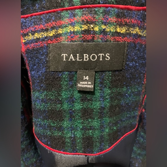 Talbots Boucle’ Blazer size 14 - Picture 10 of 10